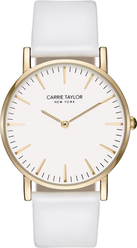 Lexington Gold/White White Leather - Kvarts - Gull - Dameklokker - Skinn - Mineral