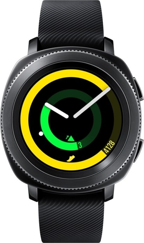 Gear Sport Black SM-R600NZKANEE - Digital - Sort - Unisex - Silikon -