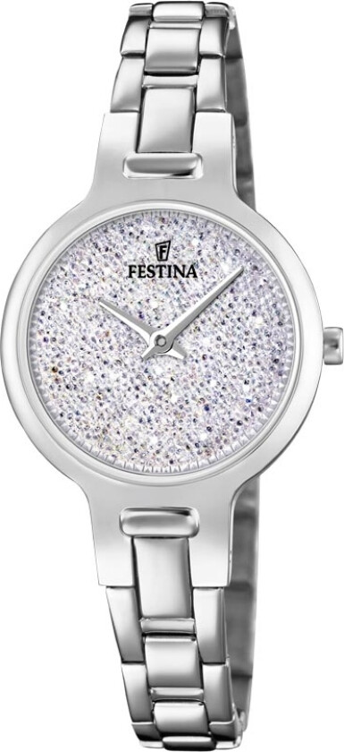 Swarovski 2018 F20379/1 - Kvarts - Sølv - Dameklokker - Rustfritt stål - ledd m/pin - Mineral