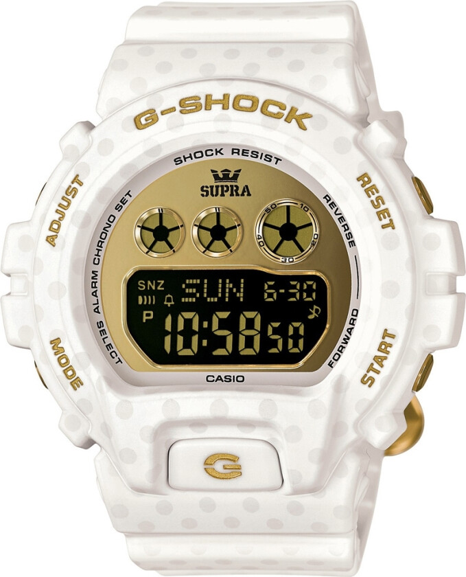 G-Shock GMD-S6900SP-7ER - Digital - Hvit - Herreklokker - Resinledd - Mineral