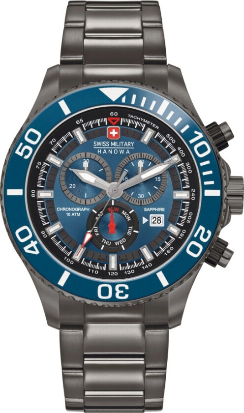 Immersion Chrono 6-5226.30.003 - Kvarts - Sort - Herreklokker - Rustfritt stål - ledd m/pin - Safir