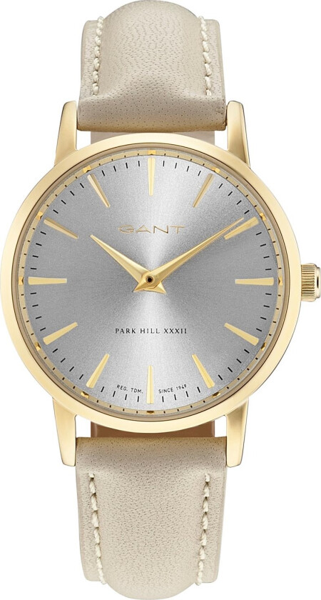 Park Hill 32 Lady W11406 - Kvarts - Gull - Dameklokker - Skinn - Mineral