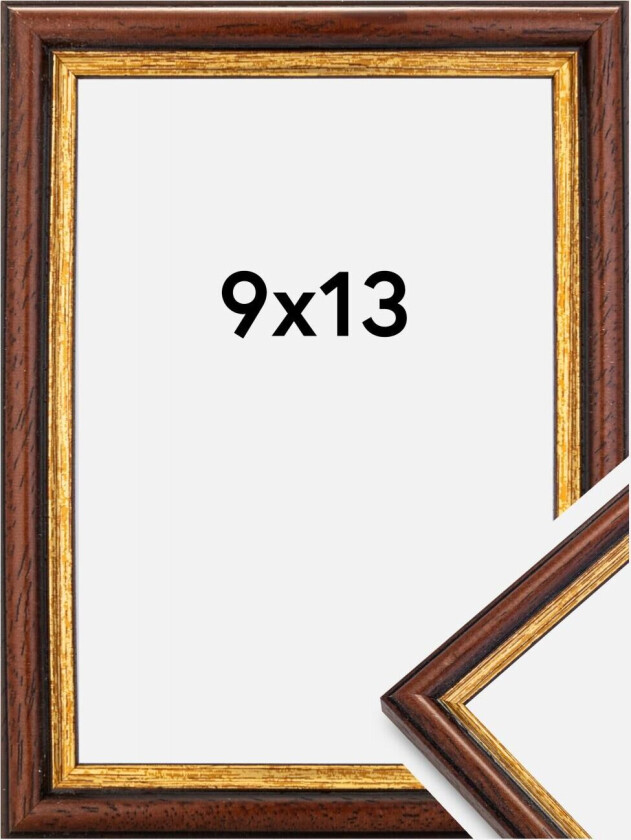 Ramme Horndal Akrylglass Brun 9x13 Cm