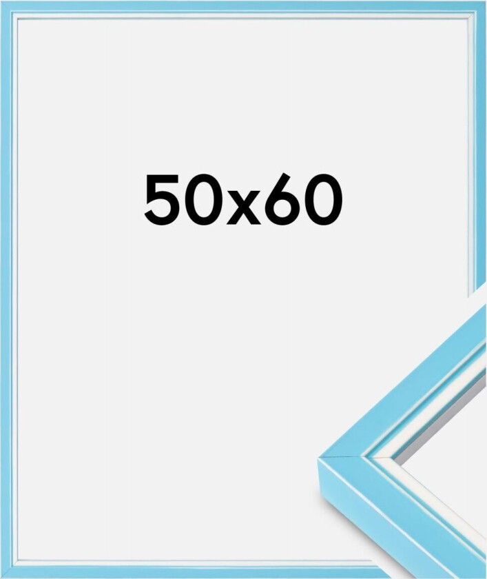 Ramme Diana Akrylglass Lyseblå 50x60 Cm