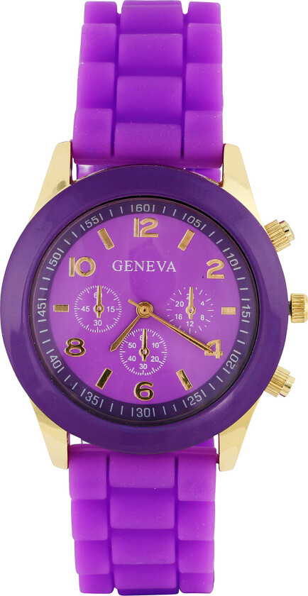 G-1001-RG6 - Kvarts - Rosegull - Dameklokker - Silikon - Mineral