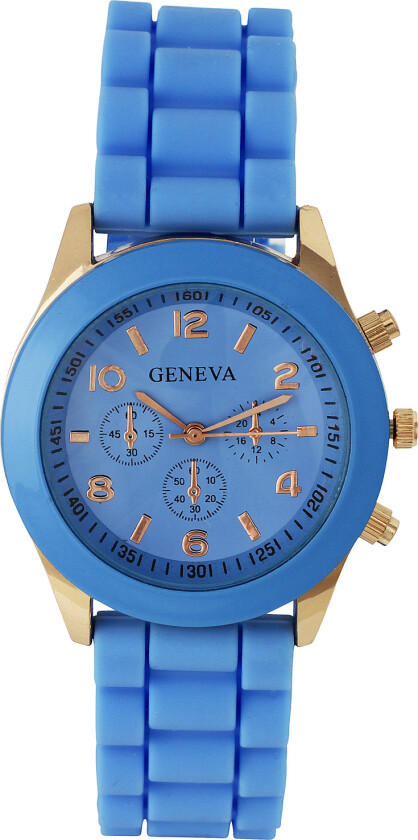 G-1014-RG02 - Kvarts - Rosegull - Dameklokker - Rustfritt stål - ledd m/pin - Mineral