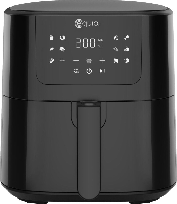 Digital airfryer 34756 (sort)