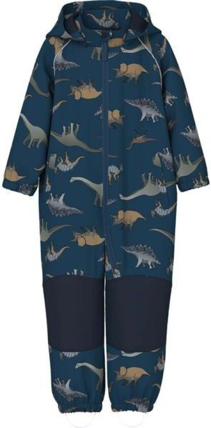 Name It Nmmalfa08 softshelldress, Dark Denim