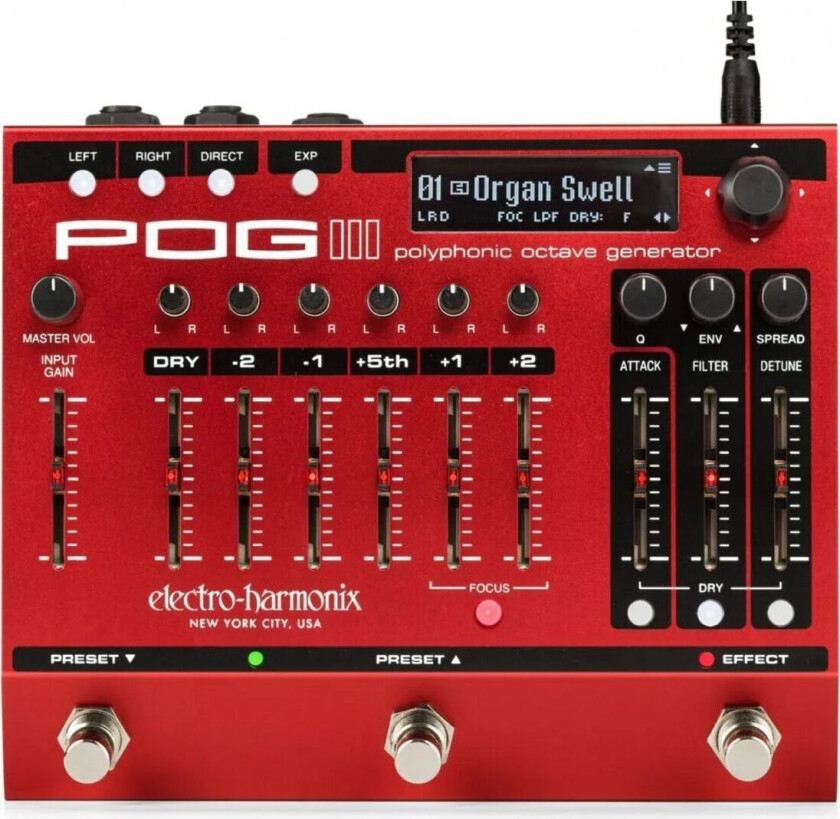 Bilde av Electro Harmonix POG3 Polyphonic Octave Generator