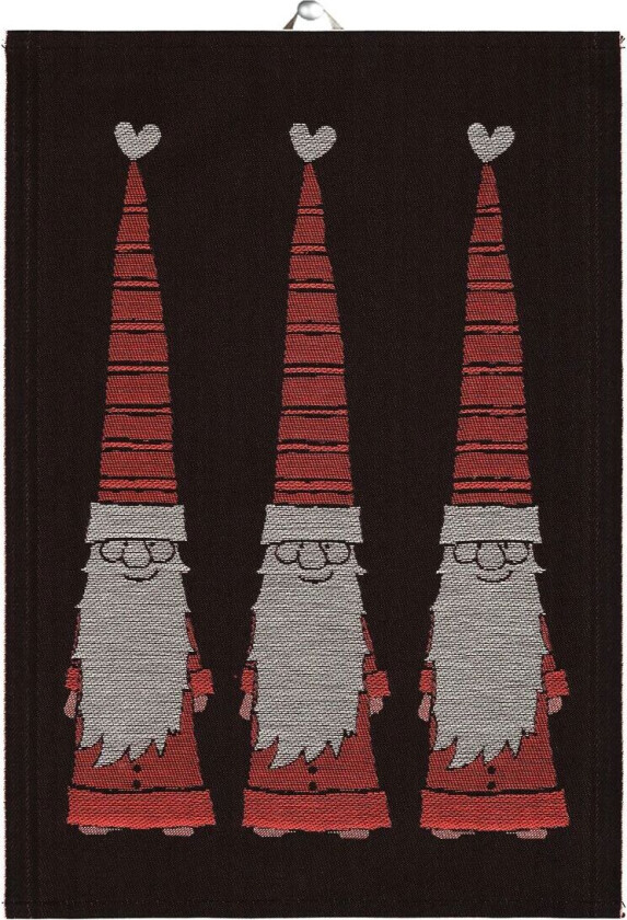 Nisser kjøkkenhåndkle 48x70 cm Rød