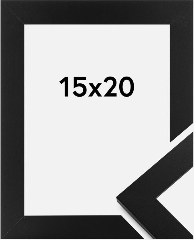 Ramme Stockholm Svart 15x20 Cm