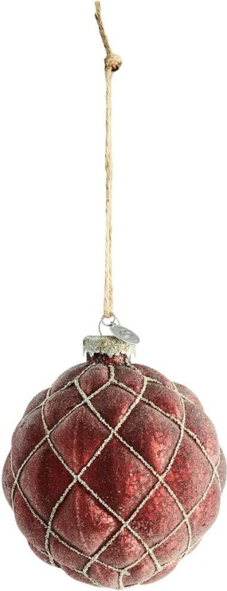 Norille julekule Ø11 cm Pomegranate, nett