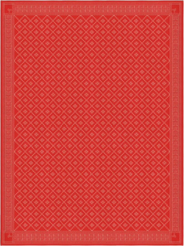 Åttebladrose duk 150x260 cm