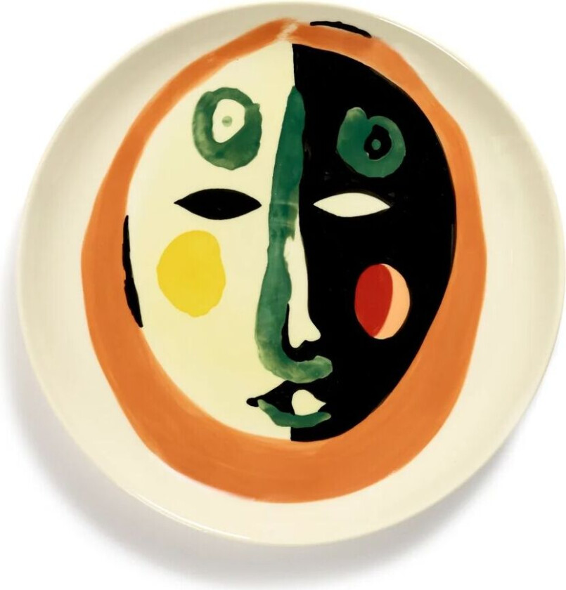 Ottolenghi Feast tallerken M Ø22 cm 2-pakning Face nr 1