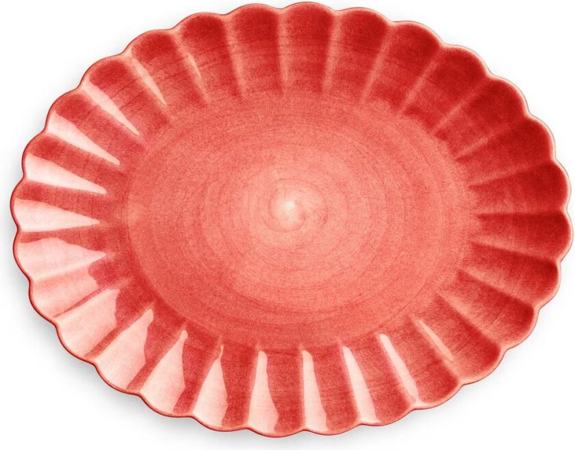 Oyster fat 30 x 35 cm Rød-Limited Edition