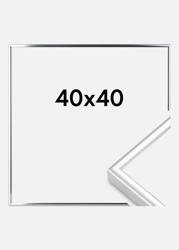 Ramme  Premium Classic Sølv 40x40 Cm