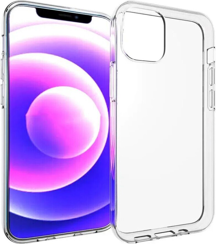 iPhone 12 / 12 Pro INFINITE VIENNA Fleksibelt Plastdeksel - 100% Resirkulert Plast - Gjennomsiktig