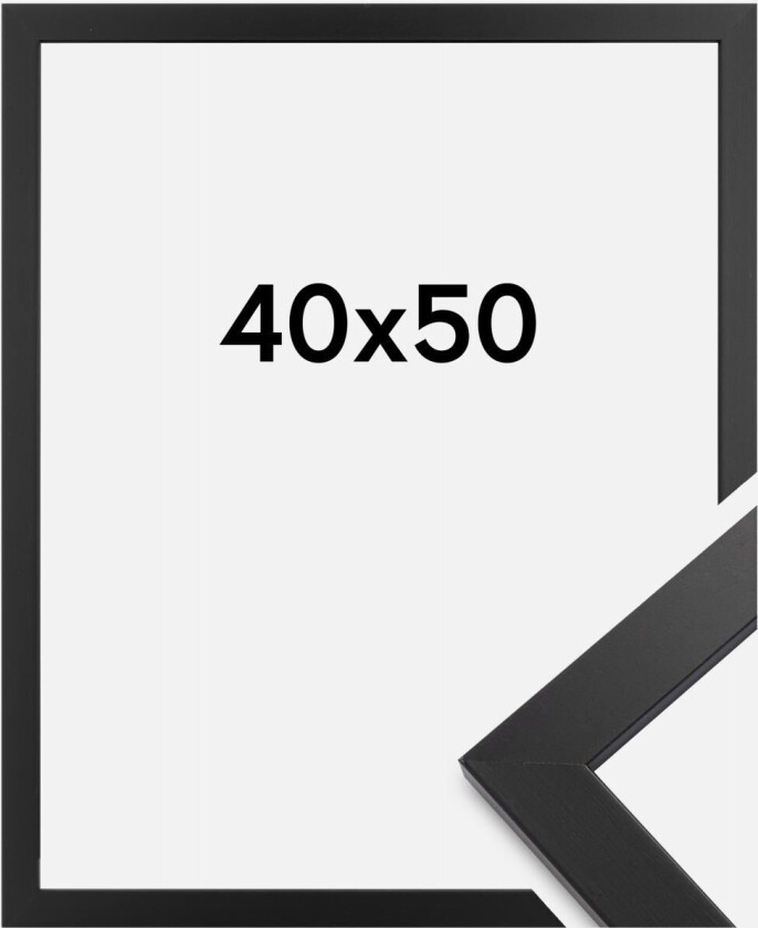 Ramme Black Wood 40x50 Cm