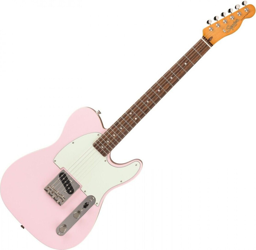 Squier FSR Classic Vibe 60s Custom Esquire Shell Pink