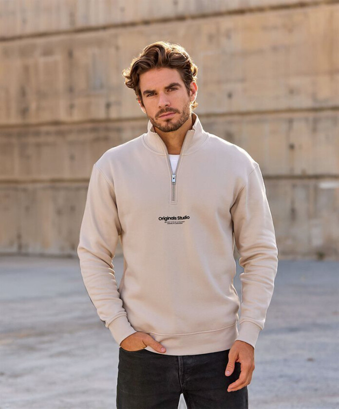 Jack & Jones Jack&jones; Vesterbro 1/2 Zip Collegegenser 2XL