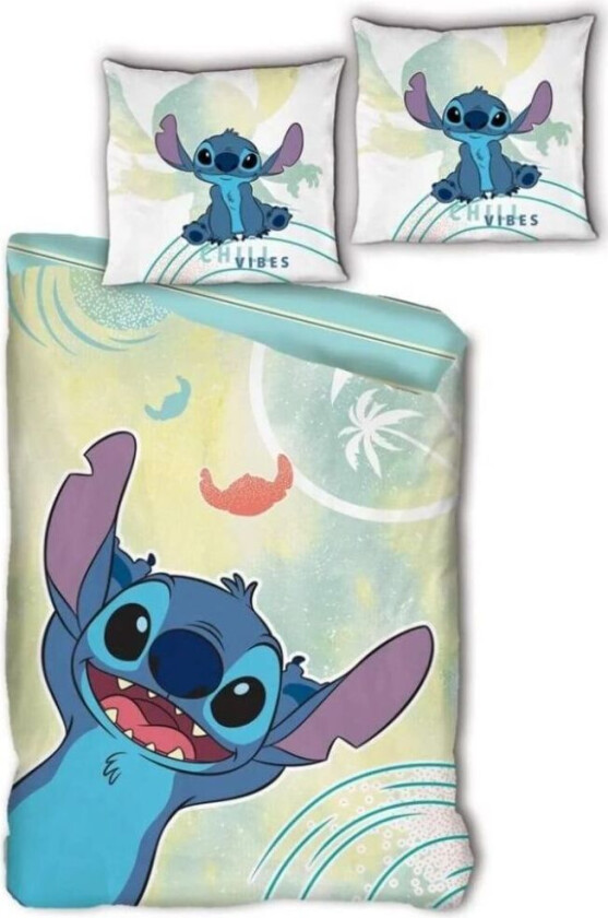 Disney Lilo & Stitch STITCH Sengetøy Sengesett 140x200+63x63cm