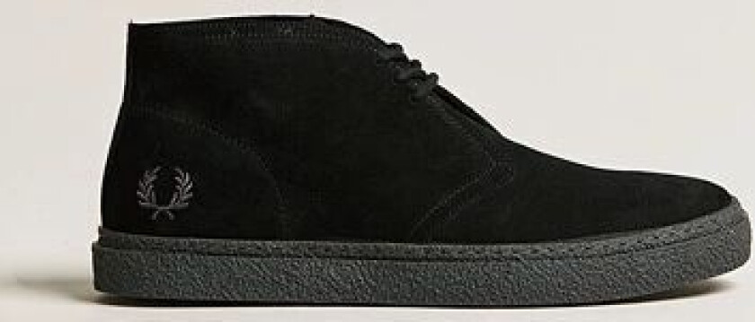 Fred Perry Hawley Suede Chukka Boot Black
