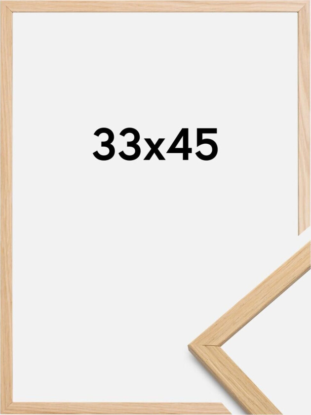 Ramme Edsbyn Akrylglass Eik 33x45 Cm