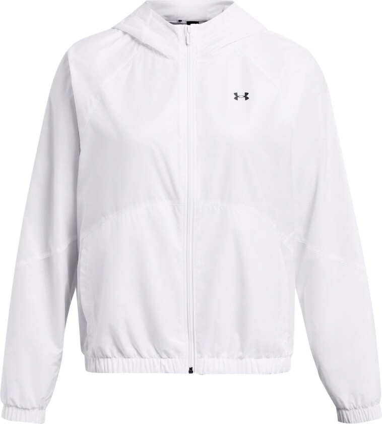 Bilde av Under Armour Women's UA Rival Sport Windbreaker White XS