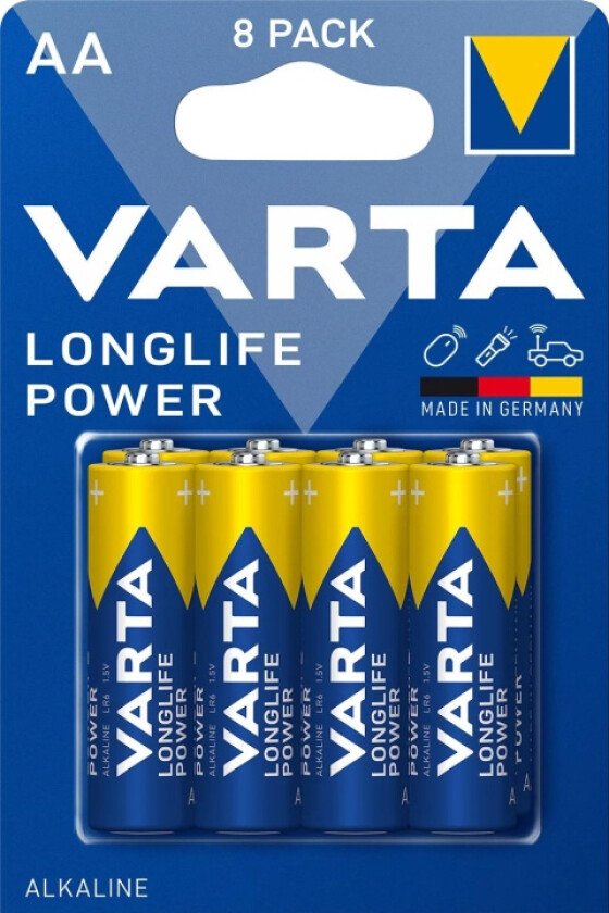 Longlife Power AA 8 Pack
