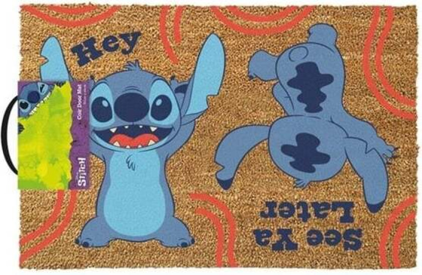 Disney Lilo & Stitch: Hey / See Ya Later - Dørmatte