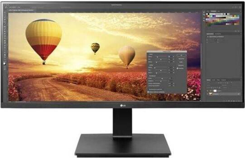34" LG 34BR65F-B - LED monitor - curved - 34" - HDR