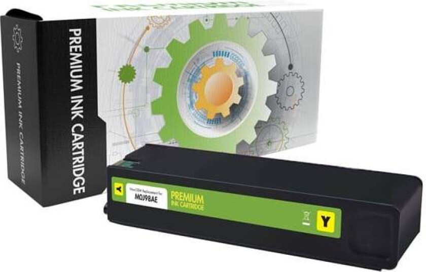 yellow - compatible - remanufactured - ink cartridge (alternative for: HP 991X HP M0J98AE) - Blekkpatron Yellow