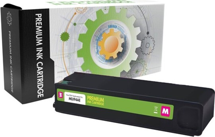 magenta - compatible - remanufactured - ink cartridge (alternative for: HP 991X) - Blekkpatron Rød