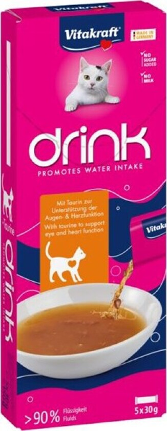 Drink with chicken flavour and taurine 5x30g