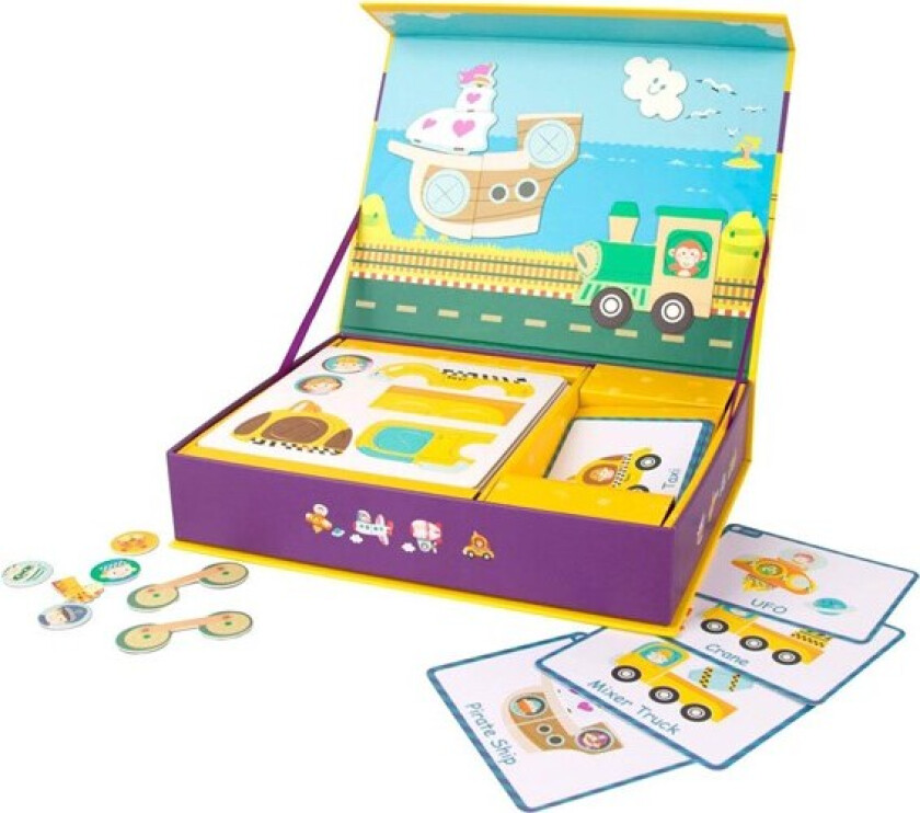 Puzzle Box Magnet - Traffic Tre