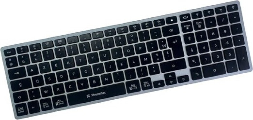 UNIVERSAL MULTI DEVICE WIRELESS KEYBOARD AZERTY - Tastatur - Fransk