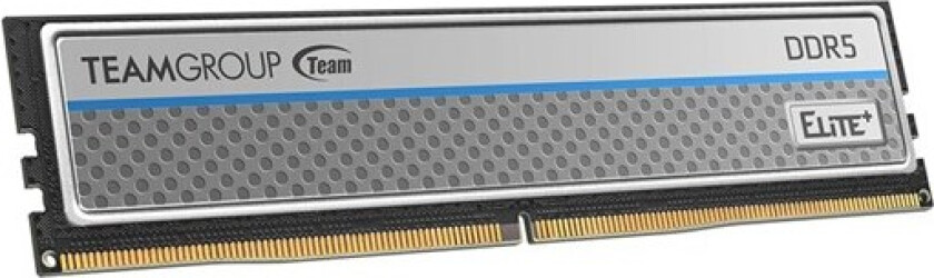 Team Elite Plus DDR5-4800 - 32GB - CL40 - Single Channel (1 pcs) - Intel XMP - Sølv