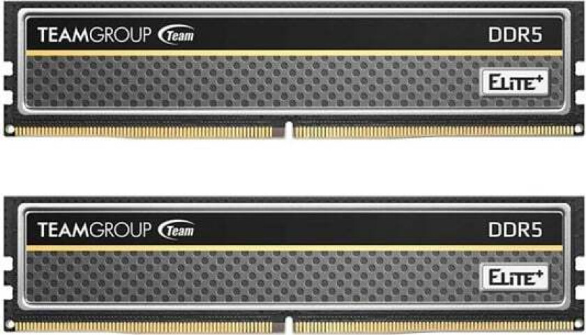 Team Elite Plus DDR5-5200 - 64GB - CL42 - Dual Channel (2 pcs) - Intel XMP - Svart