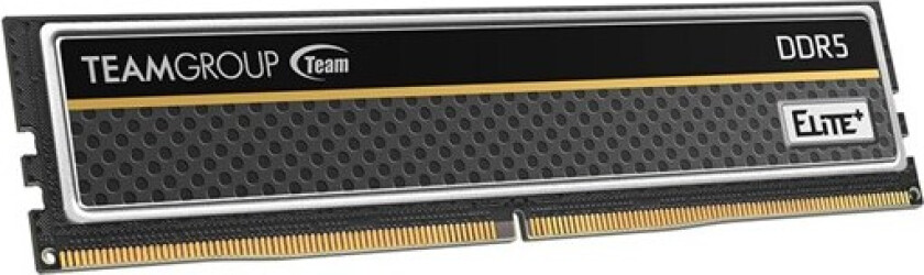 Team Elite Plus DDR5-4800 - 8GB - CL40 - Single Channel (1 pcs) - Intel XMP - Svart