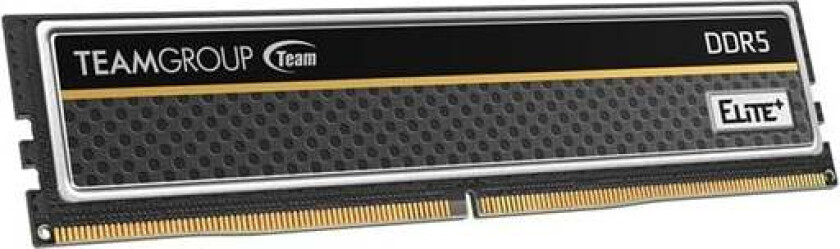 Team Elite Plus DDR5-4800 - 16GB - CL40 - Single Channel (1 pcs) - Intel XMP - Svart