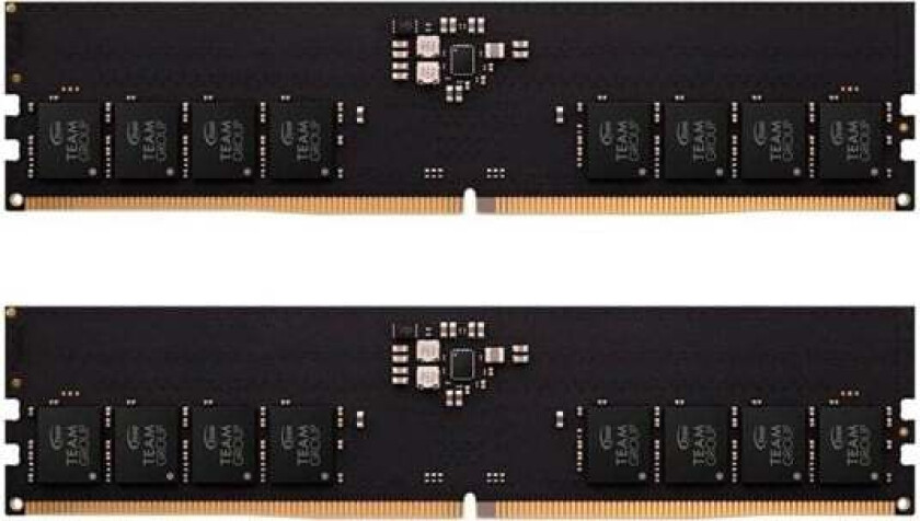 Team Elite DDR5-4800 - 16GB - CL40 - Dual Channel (2 pcs) - Intel XMP - Svart