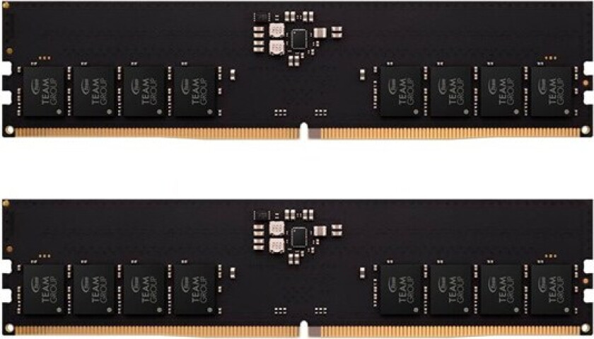 Team Elite DDR5-4800 - 16GB - CL40 - Dual Channel (2 pcs) - Intel XMP - Svart
