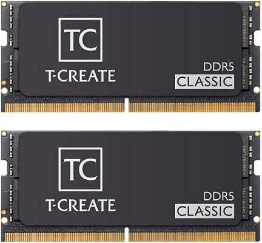 T-Create Classic SODIMM DDR5-5600 - 32GB - CL46 - Dual Channel (2 pcs) - Svart