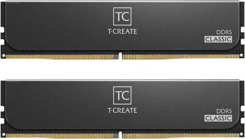T-Create Classic DDR5-5600 - 32GB - CL46 - Dual Channel (2 pcs) - Intel XMP - Svart