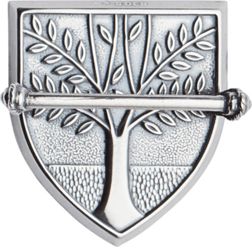 Veskestøl Askøy i 830 oksidert sølv