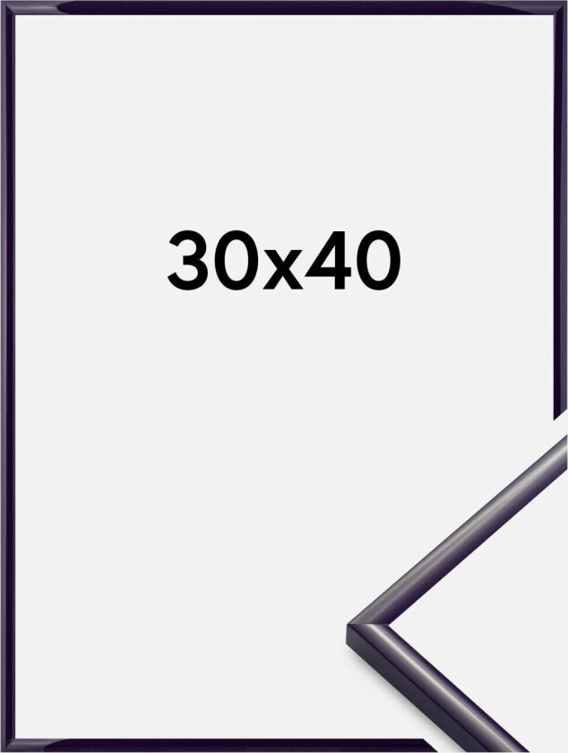 Ramme New Lifestyle Akrylglass Mørkelilla 30x40 Cm