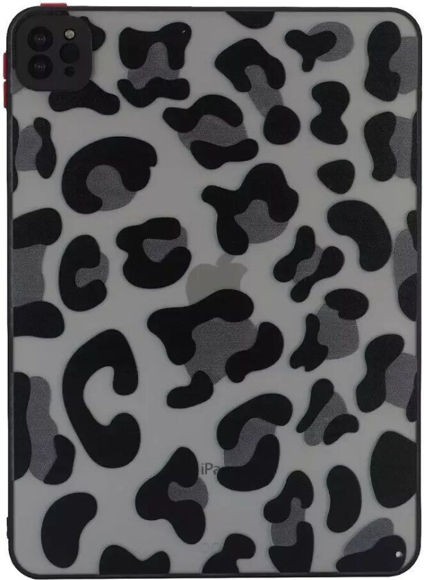 iPad Pro 11" (2022 / 2021 / 2020) Fleksibelt Plast Deksel - Matt Gjennomsiktig / Leopardprikker