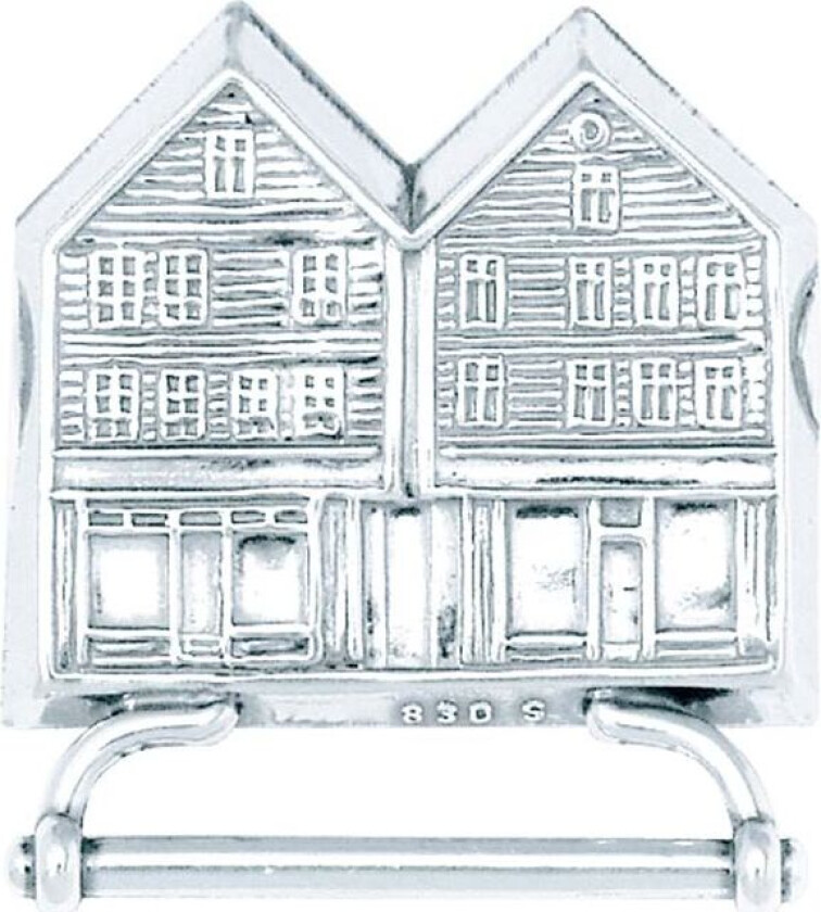 Veskestøl Bergen i 830 hvitt sølv