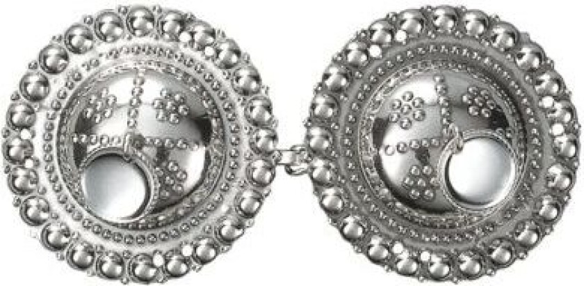 Beltespenne i 830 oksidert sølv