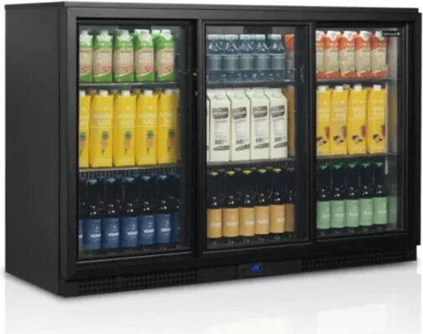 Tefcold Backbar / Bar Kjøleskap Ba31s-3 3 Skyve Dører